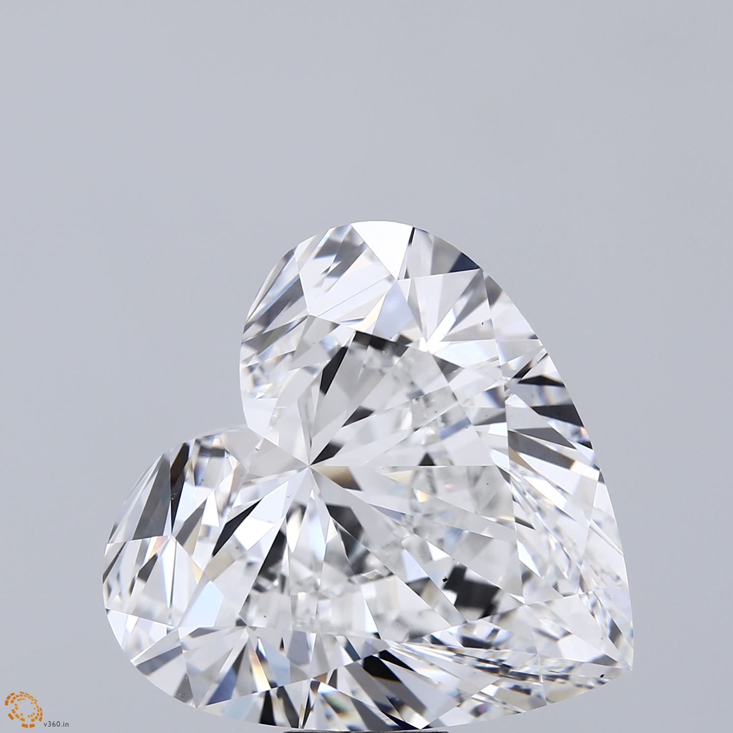 20.25 ct. heart Lab Grown Diamond front image