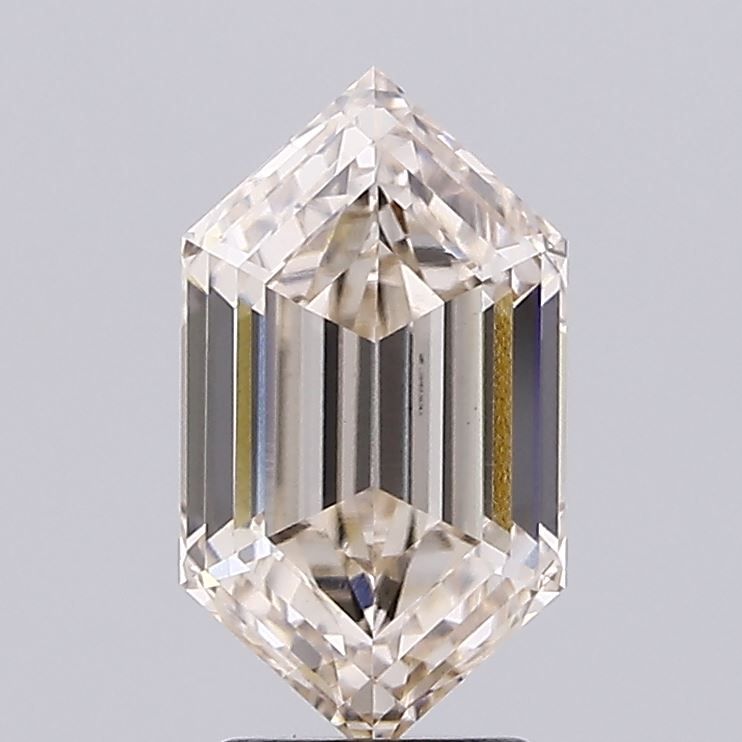 3.05 ct lab-grown Hexagonal Diamond