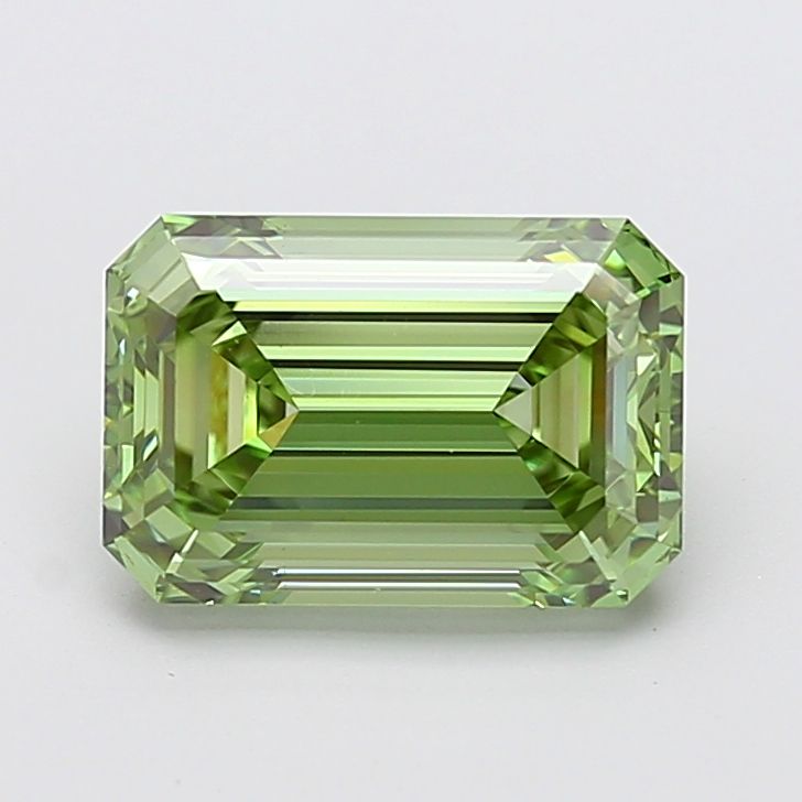 4.03 ct. emerald Lab Grown Diamond front image