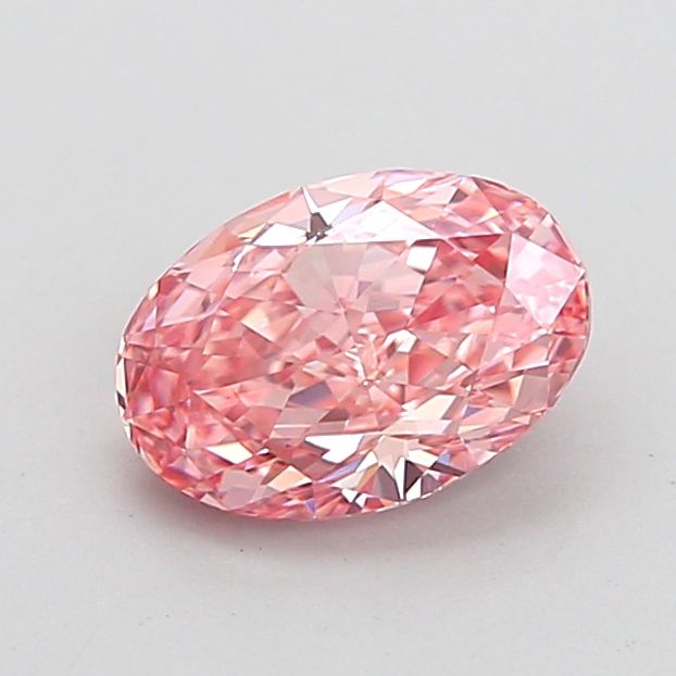 1.23 ct. oval Lab Grown Diamond front image
