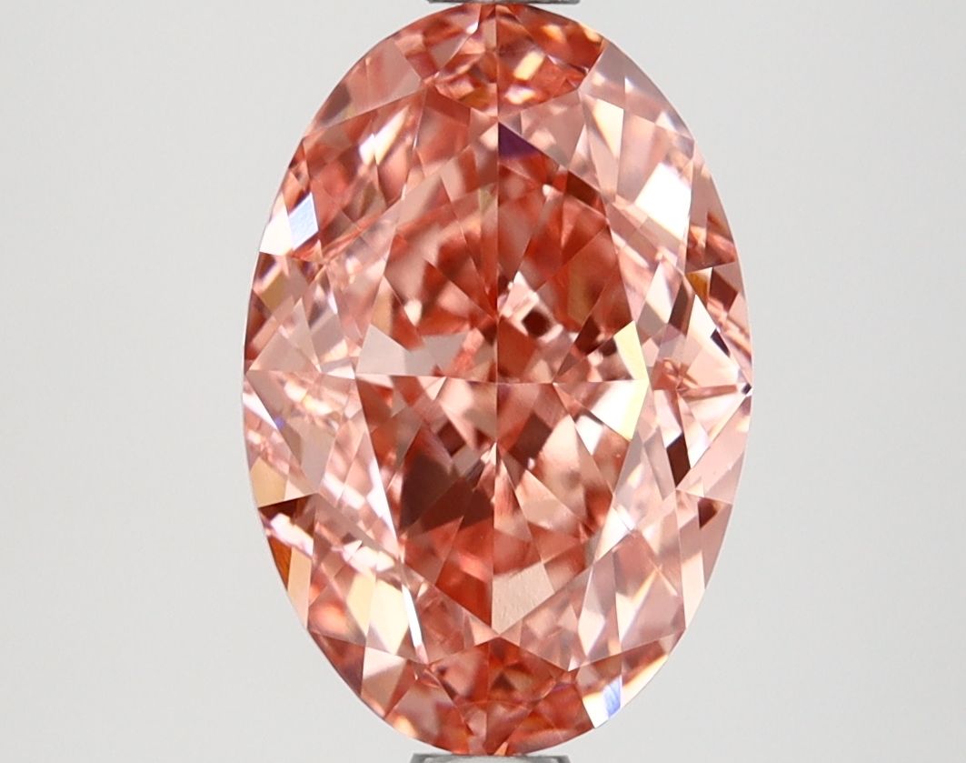 2.57 ct. oval Lab Grown Diamond front image