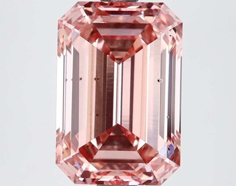 3.31 ct. emerald Lab Grown Diamond front image