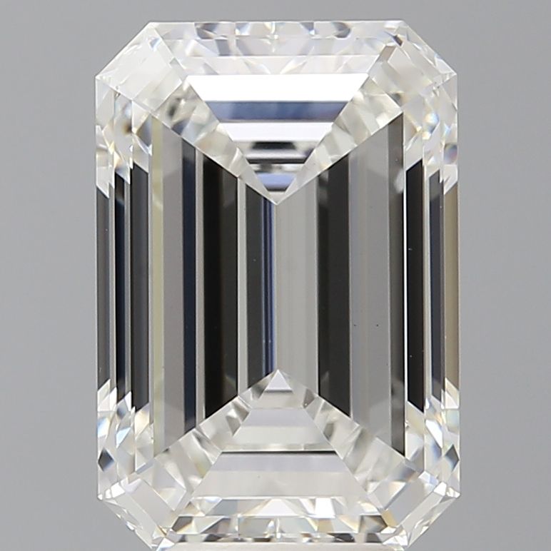 6.50 ct. emerald Lab Grown Diamond front image