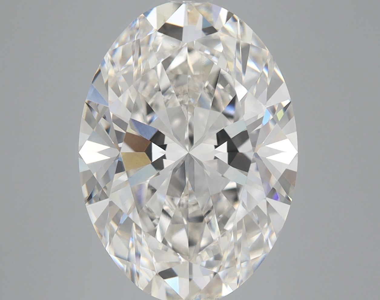 5.57 ct. oval Lab Grown Diamond front image