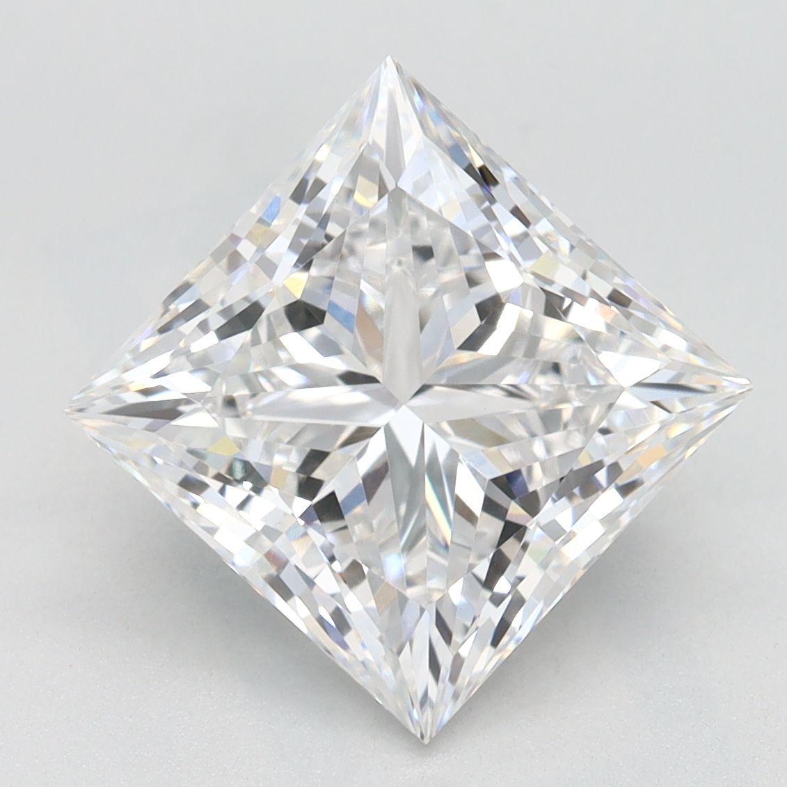 3.70 ct. princess Lab Grown Diamond front image