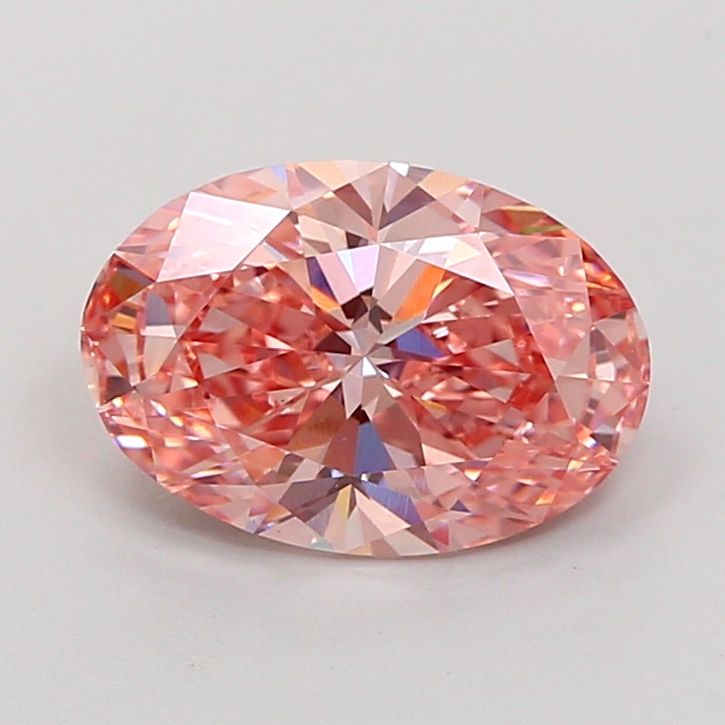 2.65 ct. oval Lab Grown Diamond front image