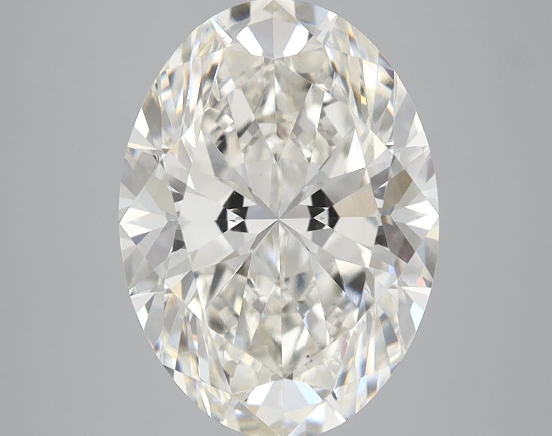 4.12 ct. oval Lab Grown Diamond front image