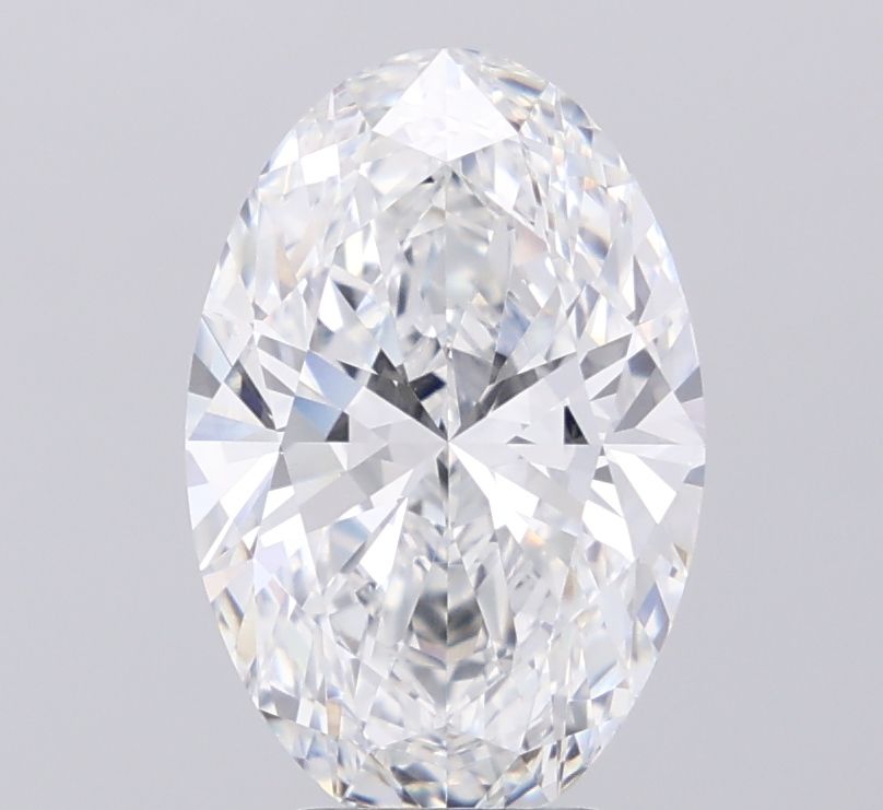 4.02 ct. oval Lab Grown Diamond front image