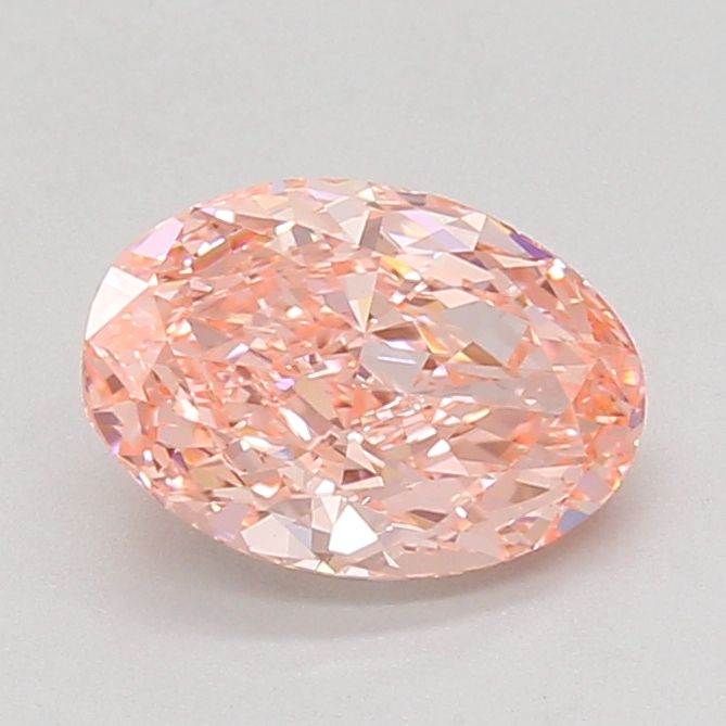 1.67 CT Fancy Vivid Pink OVAL