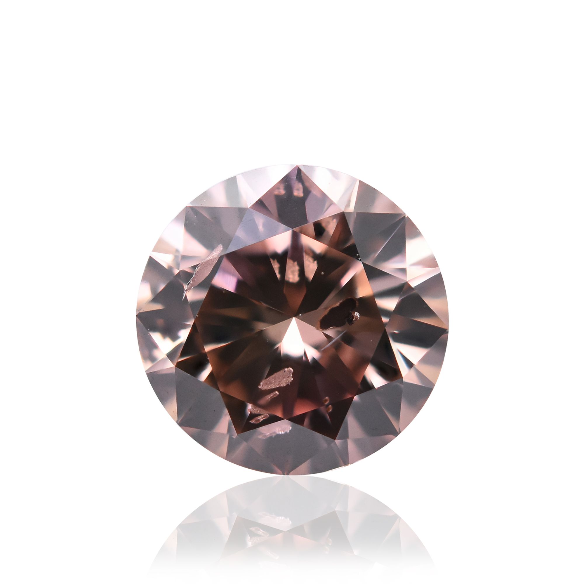 Diament 1.01 ct Fancy Brown Pink/