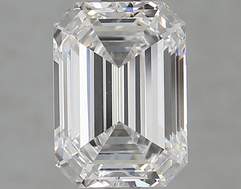 Diamant Émeraude 3.02 ct - Couleur D - Pureté VVS1