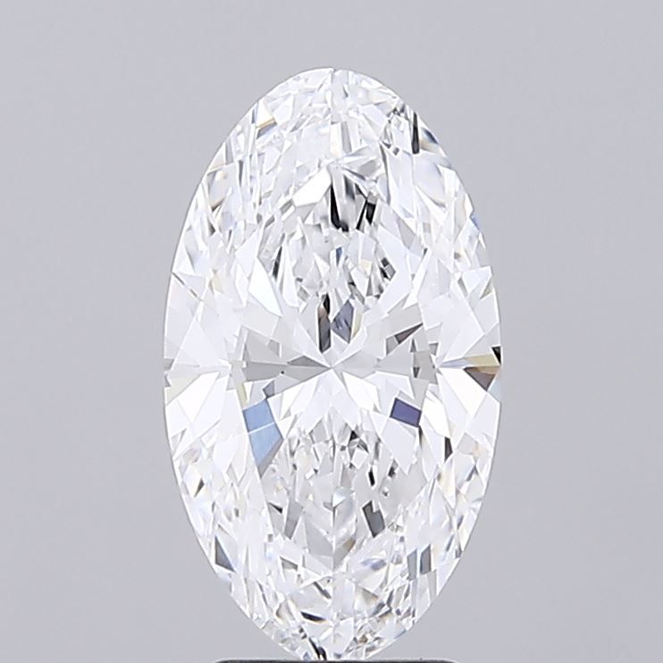 3.28 ct. oval Lab Grown Diamond front image