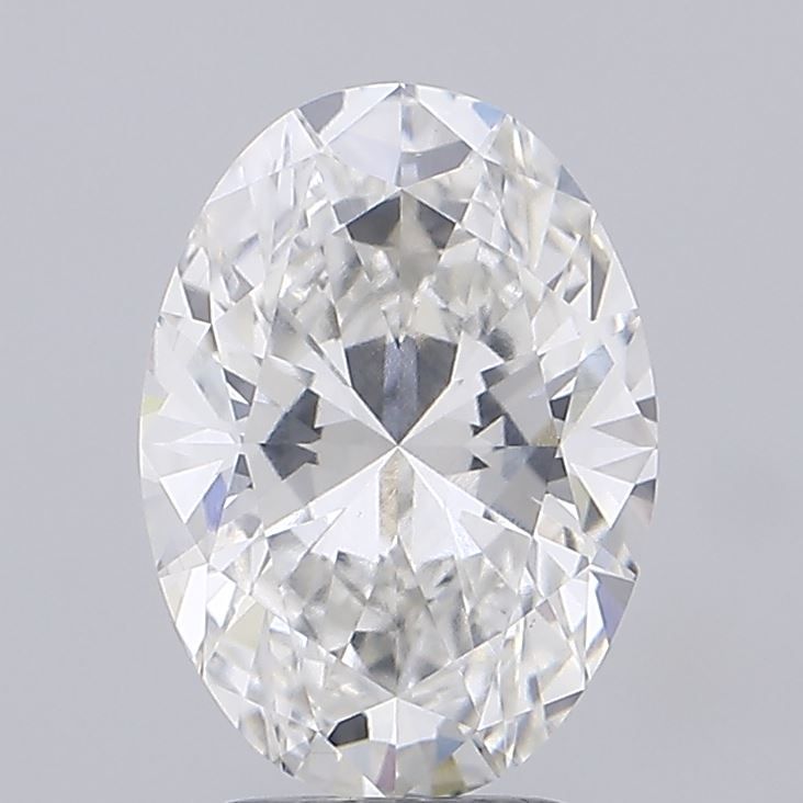 3.51 ct. oval Lab Grown Diamond front image