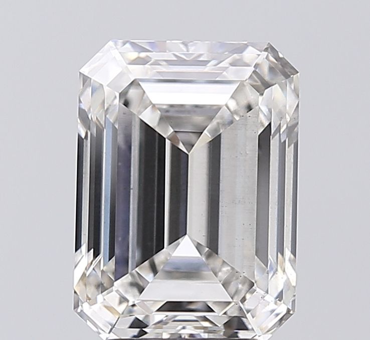 3.79 ct. emerald Lab Grown Diamond front image