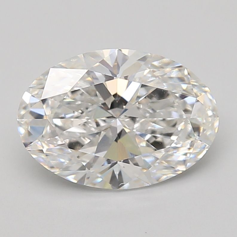 3.08 ct. oval Lab Grown Diamond front image