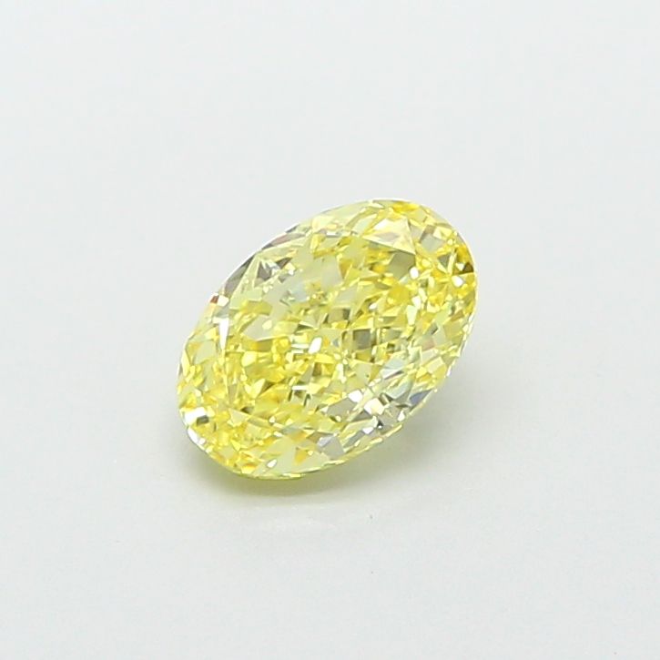 1.38 CT Fancy Intense Yellow OVAL