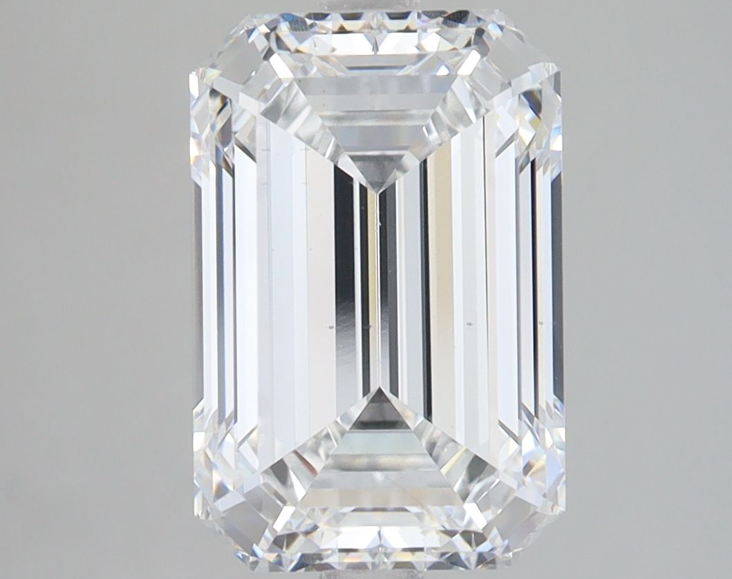 4.03 ct. emerald Lab Grown Diamond front image