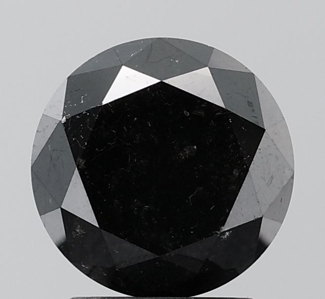 Diament 2.64 ct Fancy Black/VS2