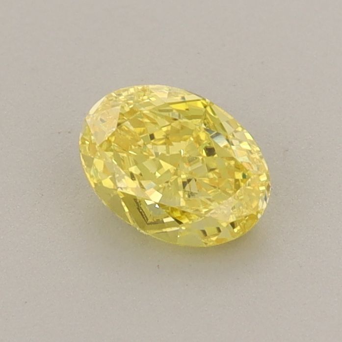 0.48 CT Fancy Vivid Yellow OVAL