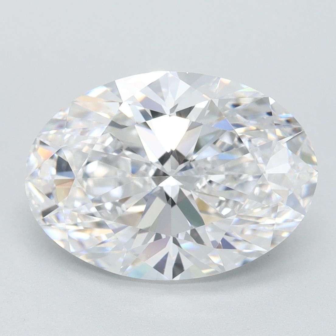 2.80 ct. oval Lab Grown Diamond front image