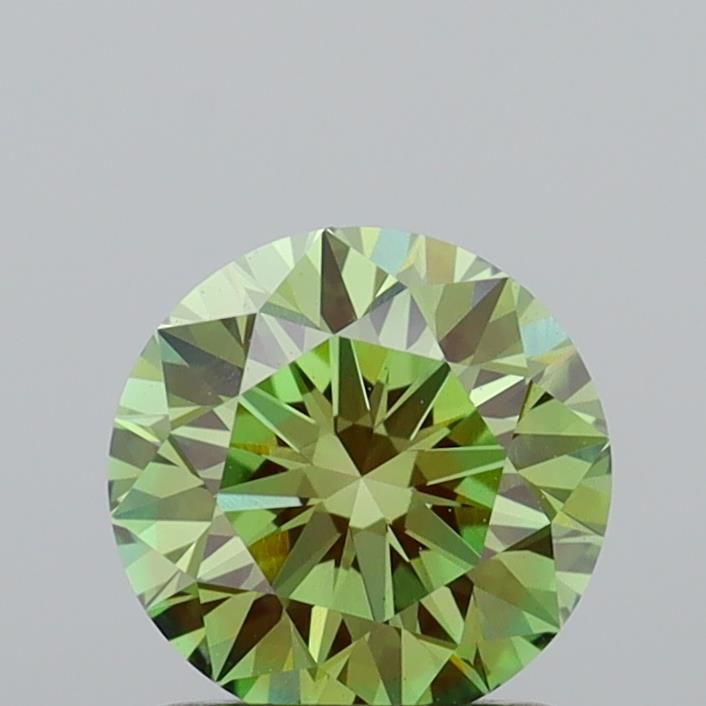1.12 CT Fancy Vivid Green ROUND
