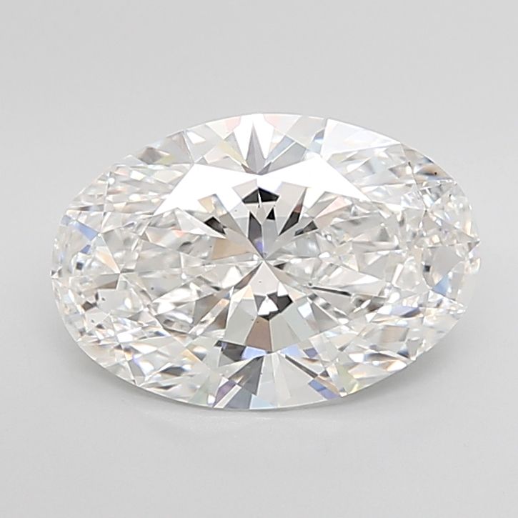 4.06 ct. oval Lab Grown Diamond front image