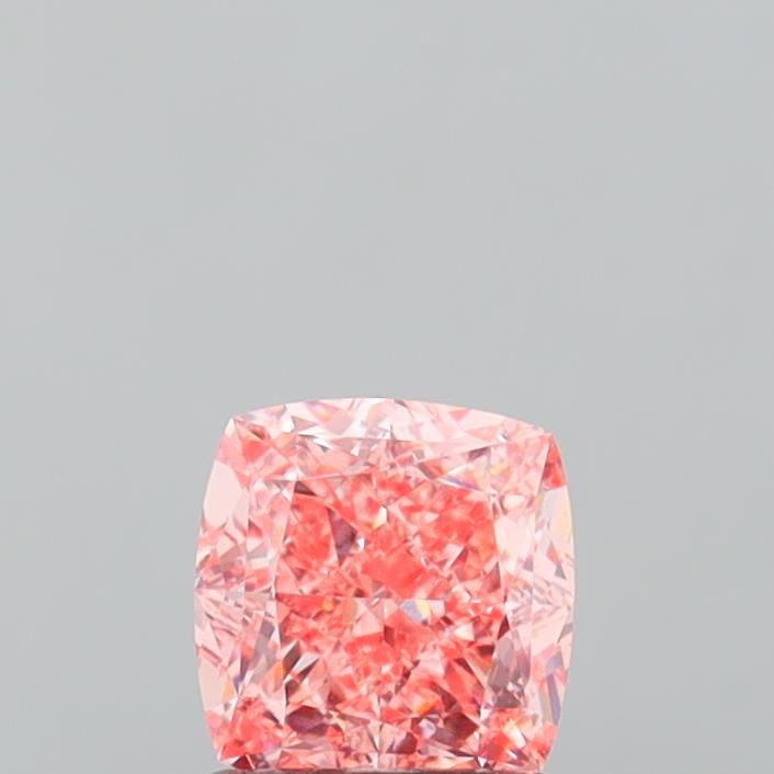 1.09 CT Fancy Vivid Pink CUSHION MODIFIED