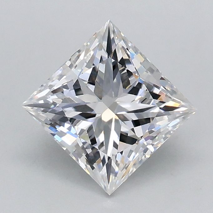 0.90 ct. princess Lab Grown Diamond front image