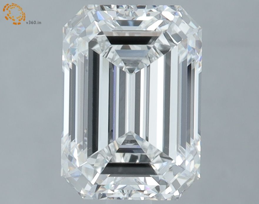 2.53 ct. emerald Lab Grown Diamond front image