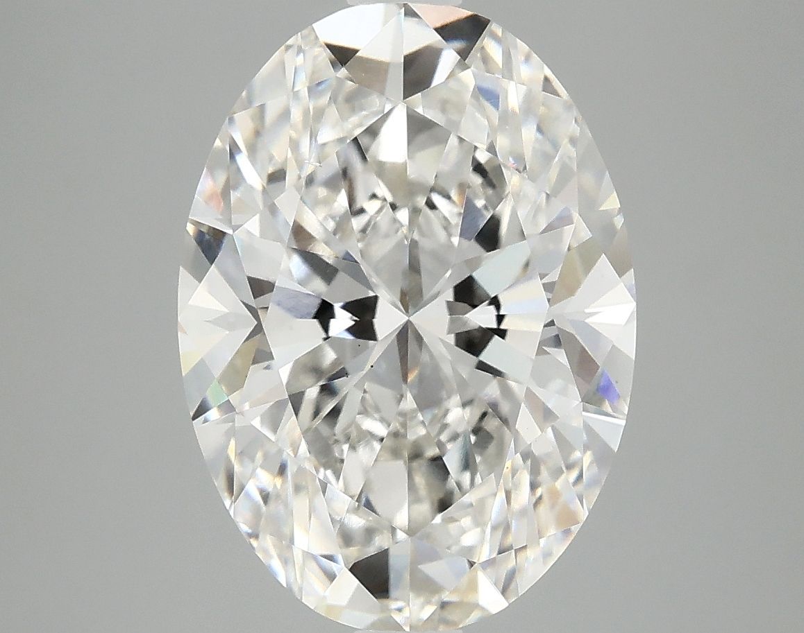 5.05 ct. oval Lab Grown Diamond front image