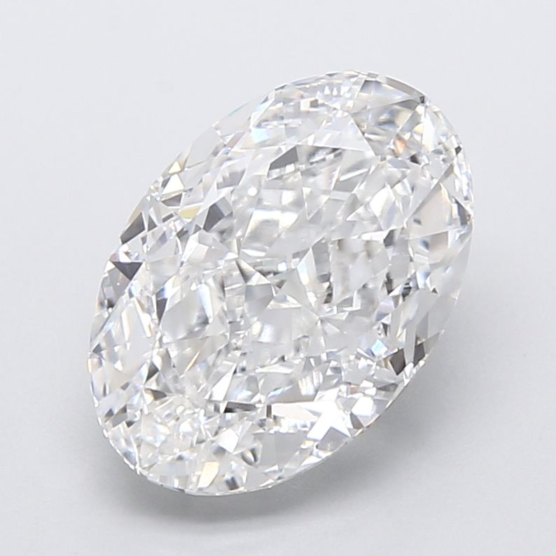 3.73 ct. oval Lab Grown Diamond front image