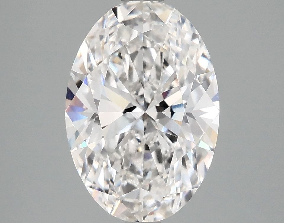 3.02 ct. oval Lab Grown Diamond front image