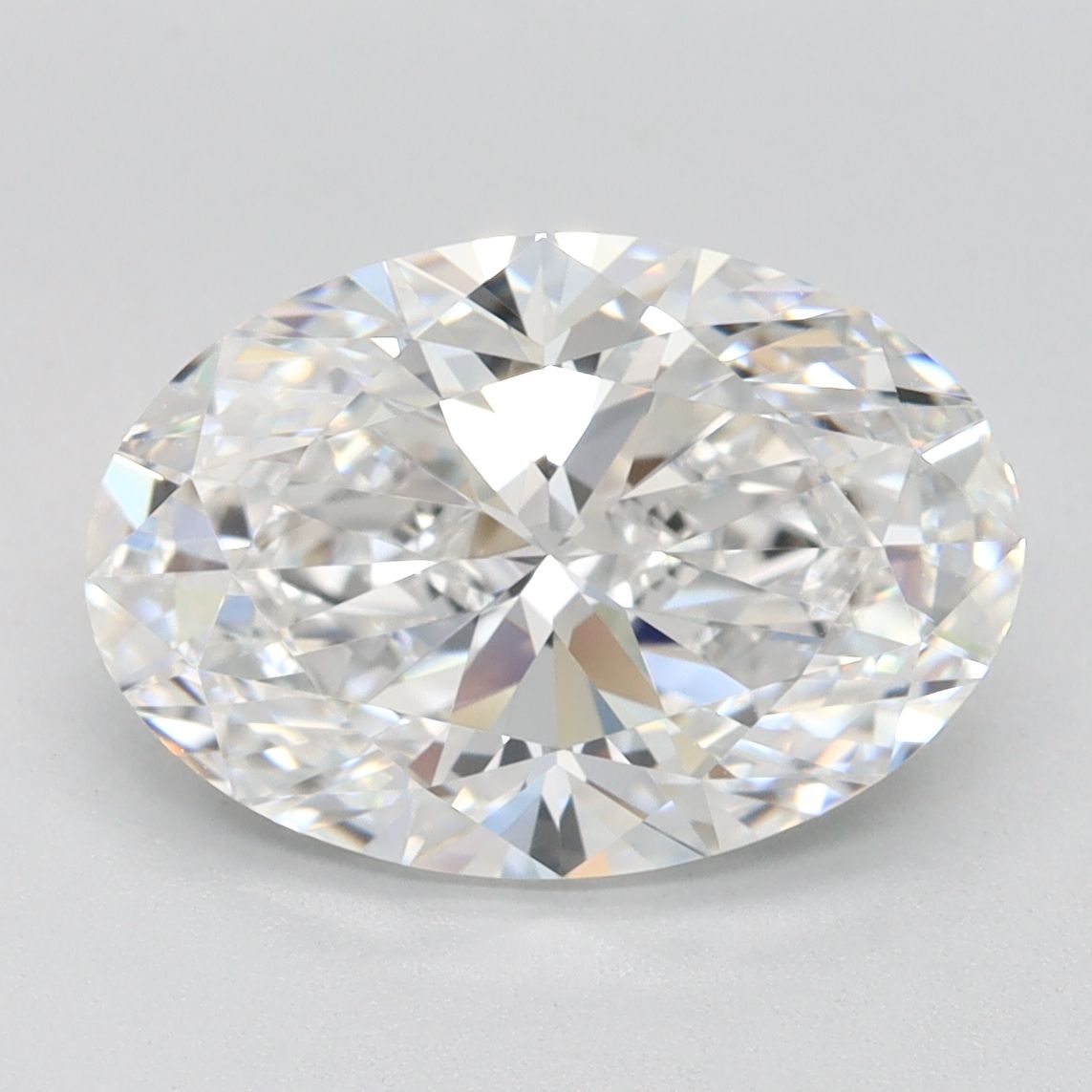 3.01 ct. oval Lab Grown Diamond front image
