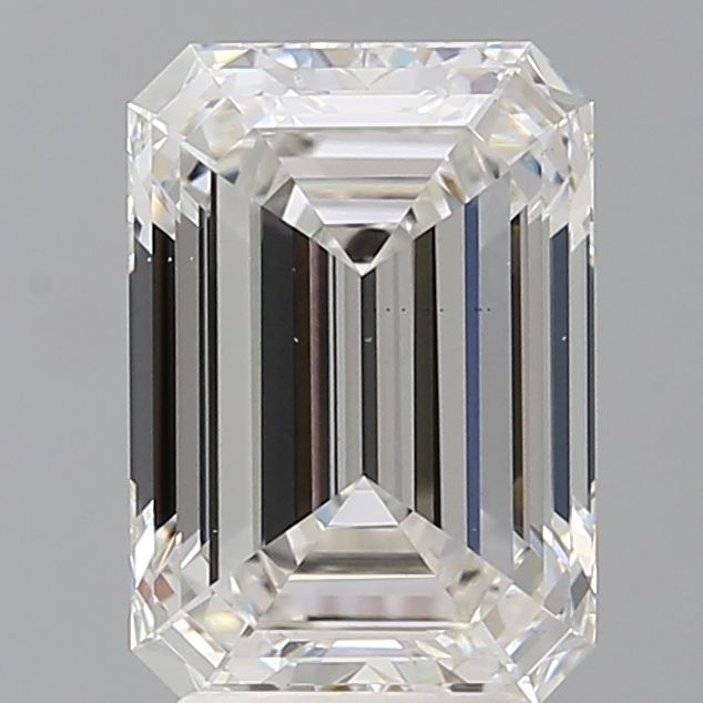 3.60 ct. emerald Lab Grown Diamond front image