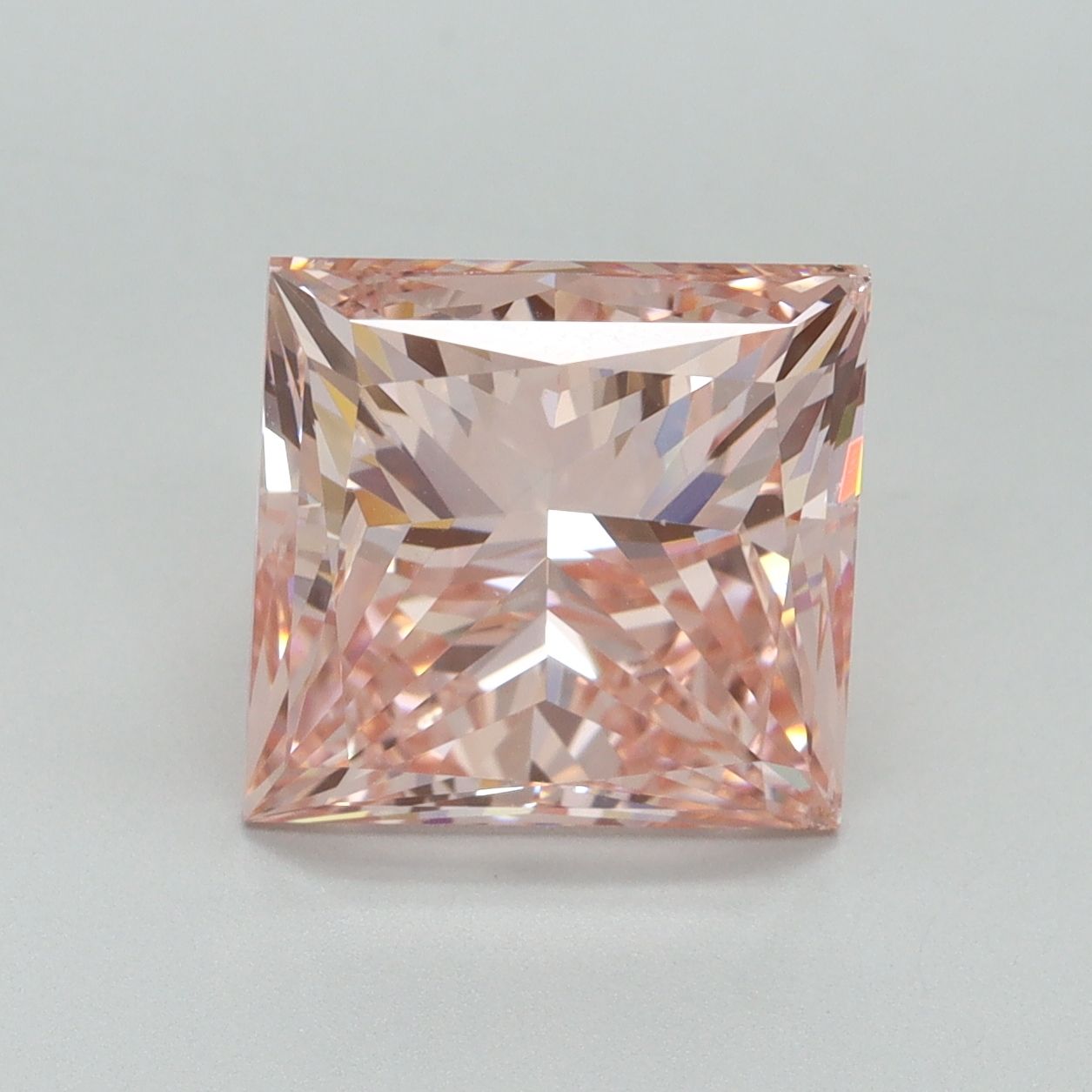 5.09 ct. princess Lab Grown Diamond front image
