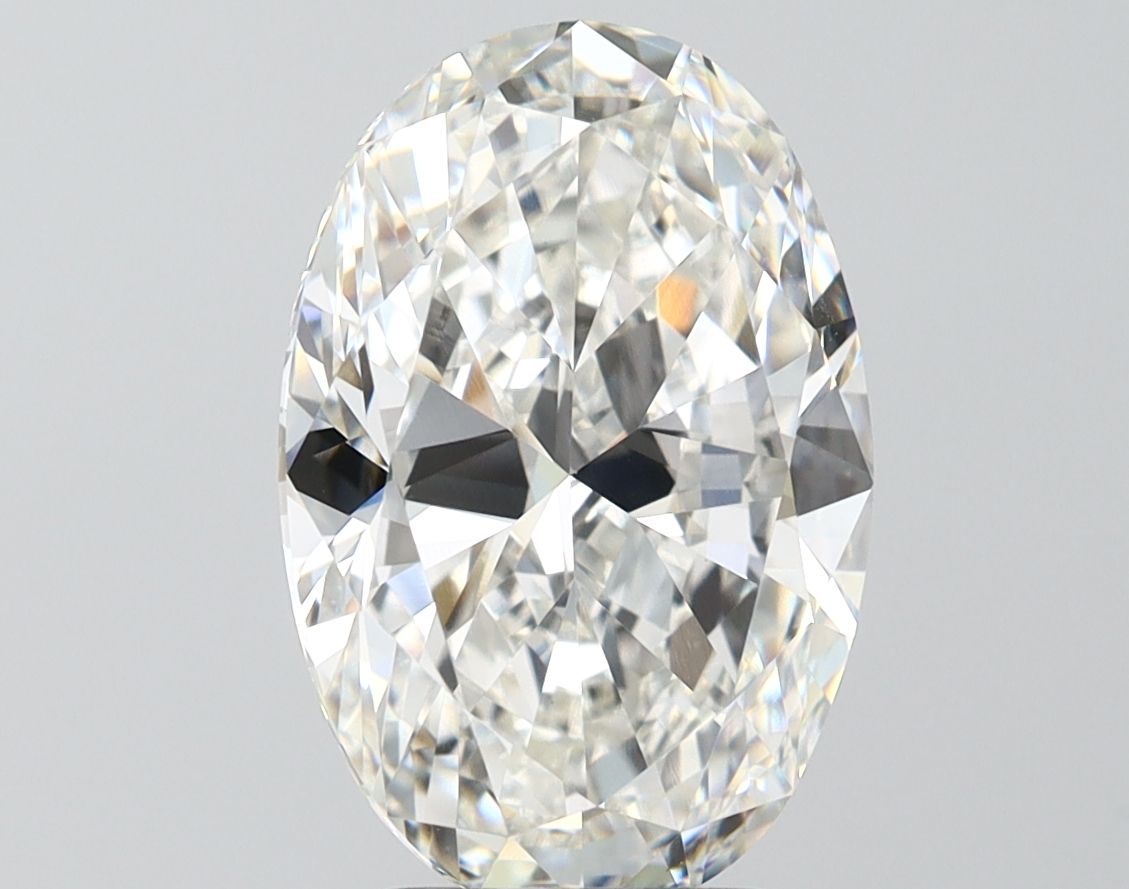 4.50 ct. oval Lab Grown Diamond front image