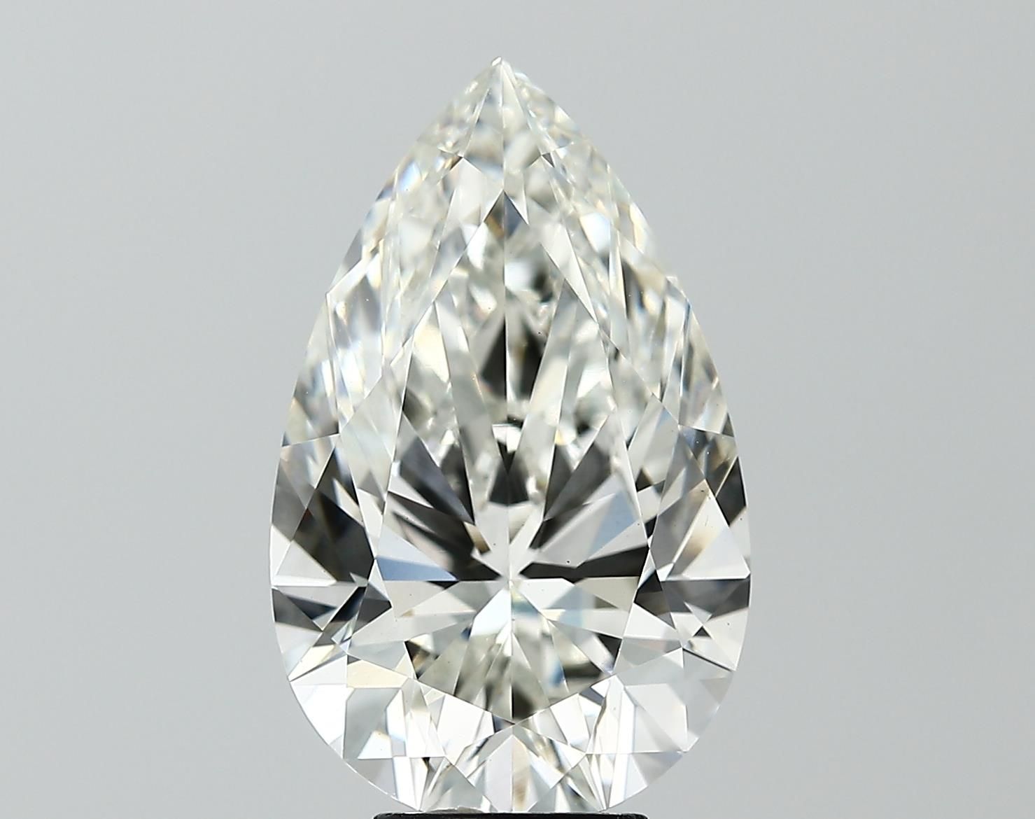 6.55 ct. pear Lab Grown Diamond front image