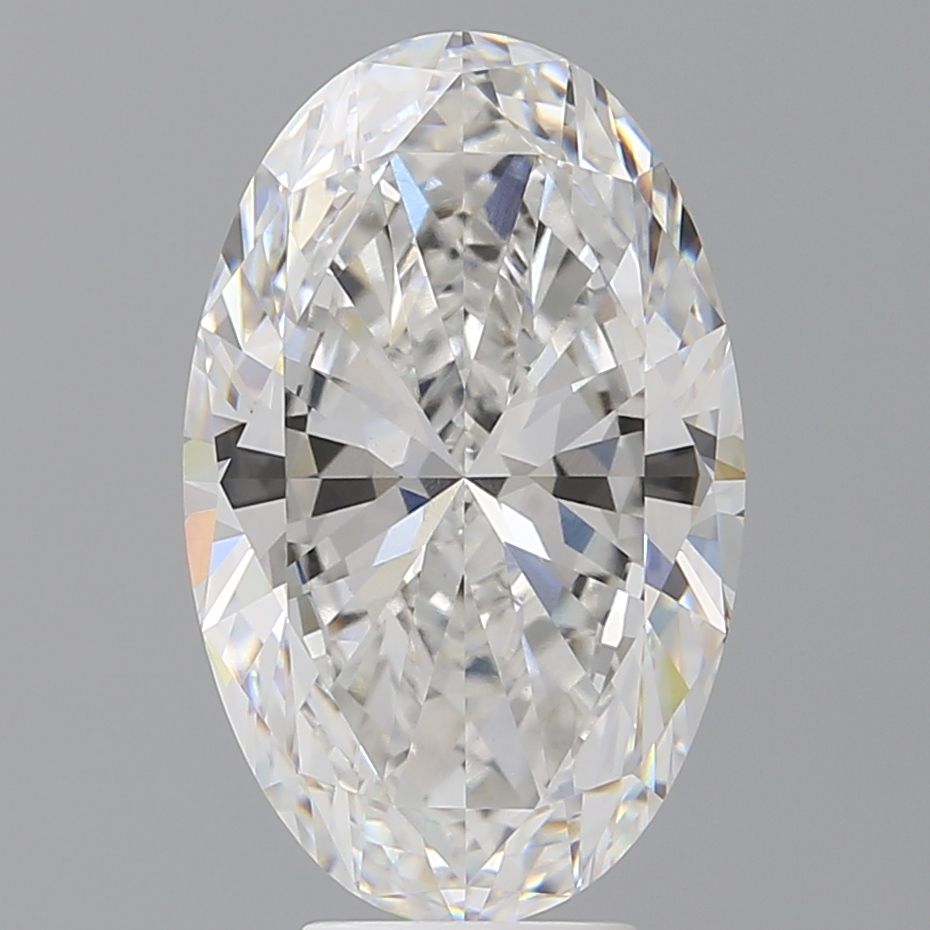 6.09 ct. oval Lab Grown Diamond front image