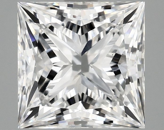 2.42 ct. princess Lab Grown Diamond front image