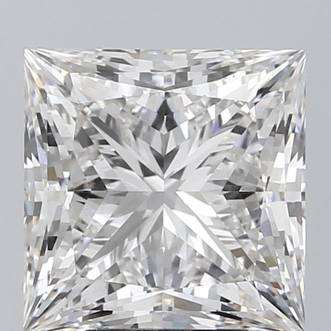 6.26 ct. princess Lab Grown Diamond front image