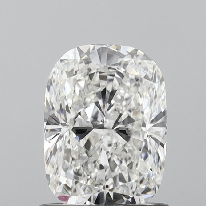 1 ct lab-grown Cushion brilliant Diamond