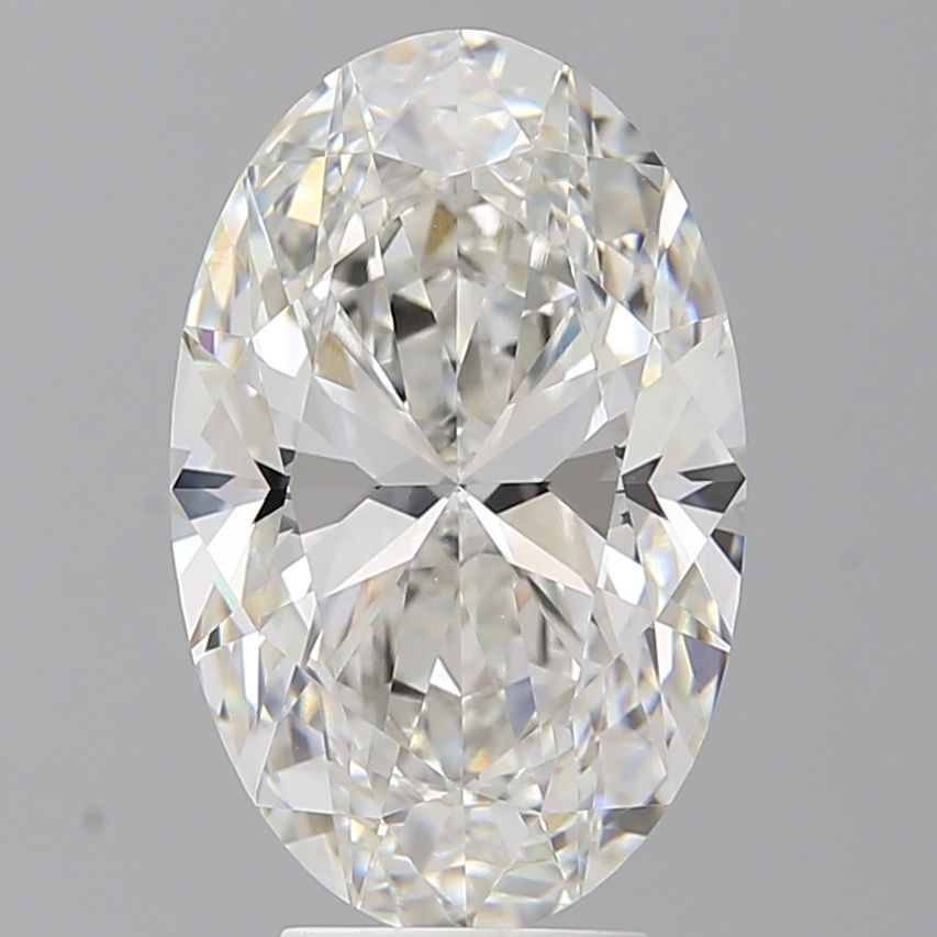 5.02 ct. oval Lab Grown Diamond front image
