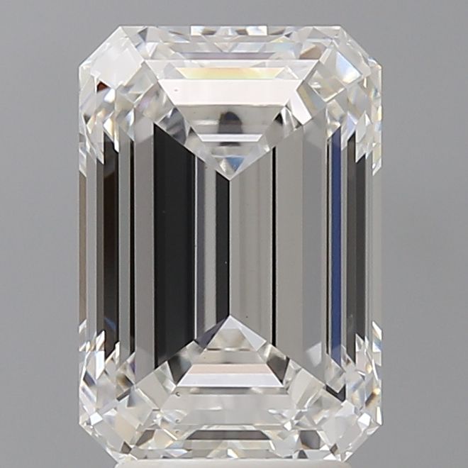 4.09 ct. emerald Lab Grown Diamond front image