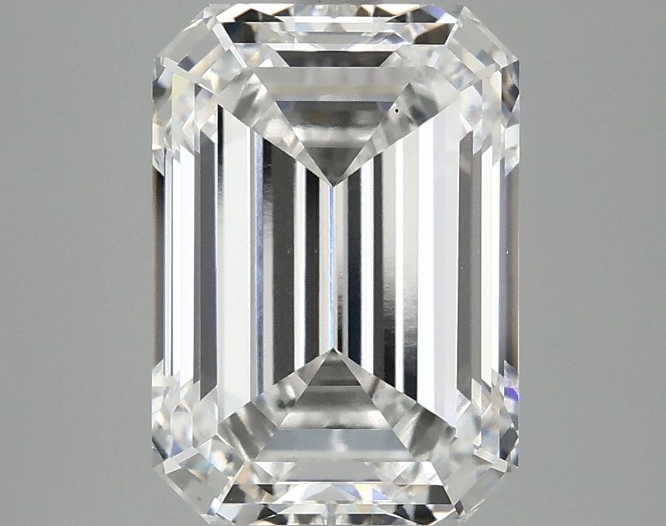 4.10 ct. emerald Lab Grown Diamond front image