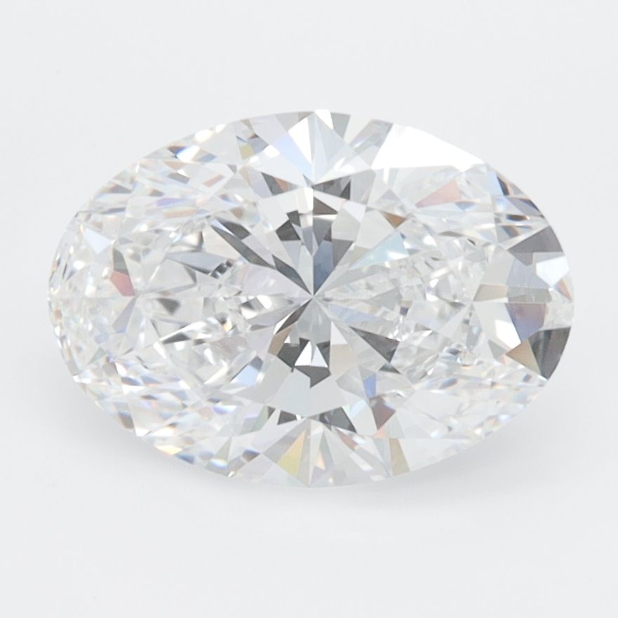 2.10 ct. oval Lab Grown Diamond front image