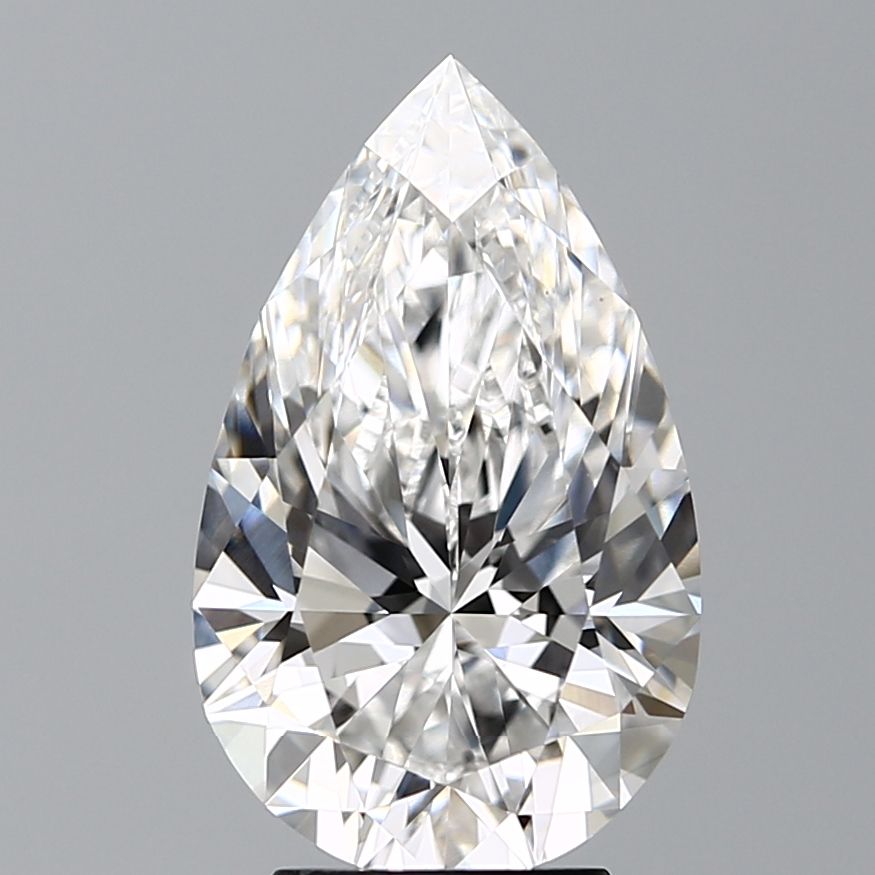 4.06 ct. pear Lab Grown Diamond front image