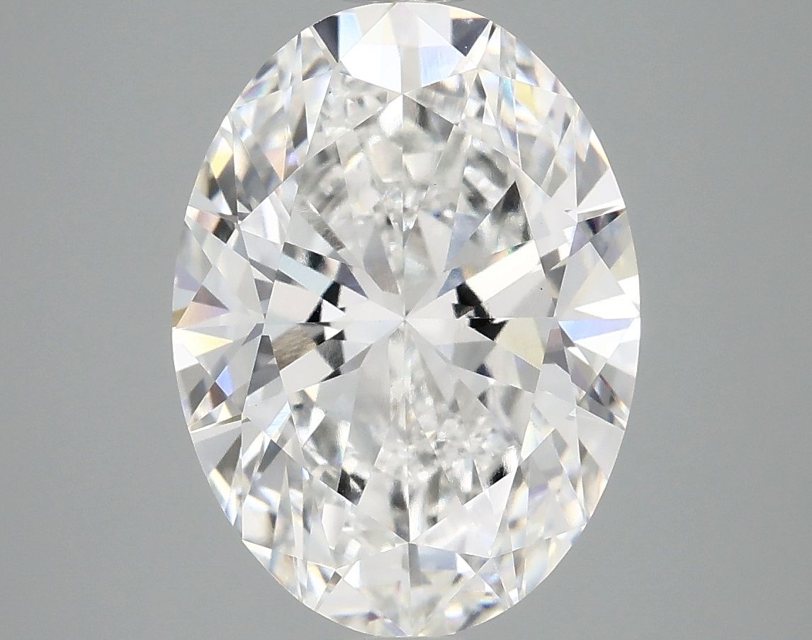 5.03 ct. oval Lab Grown Diamond front image