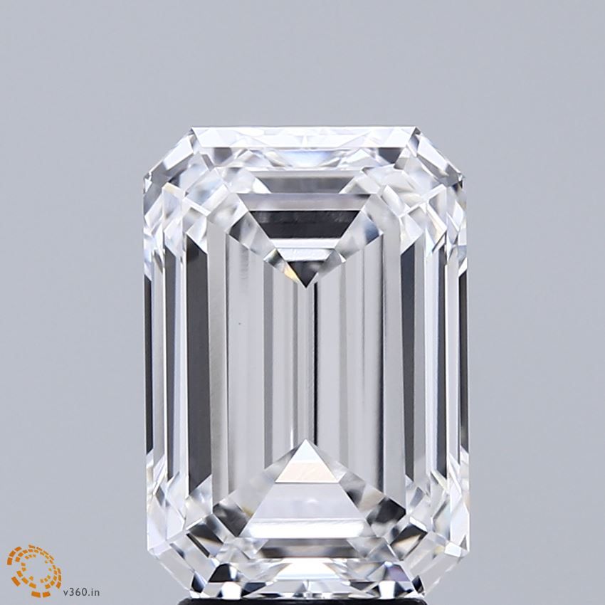 4.05 ct. emerald Lab Grown Diamond front image