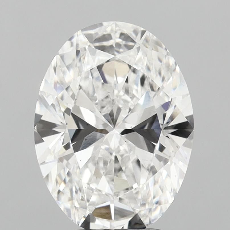 3.53 ct. oval Lab Grown Diamond front image
