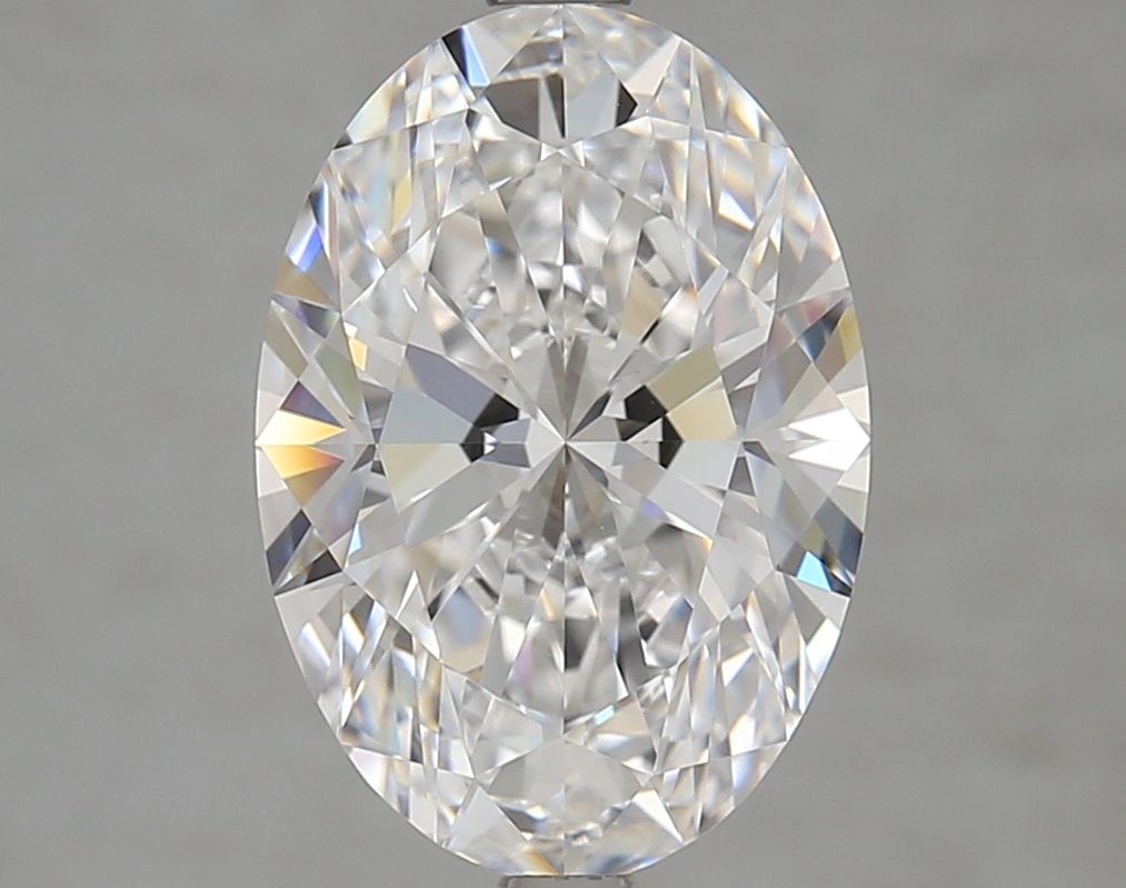 4.18 ct. oval Lab Grown Diamond front image